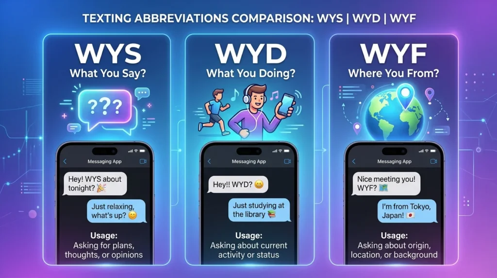 Difference Between WYS and WYF