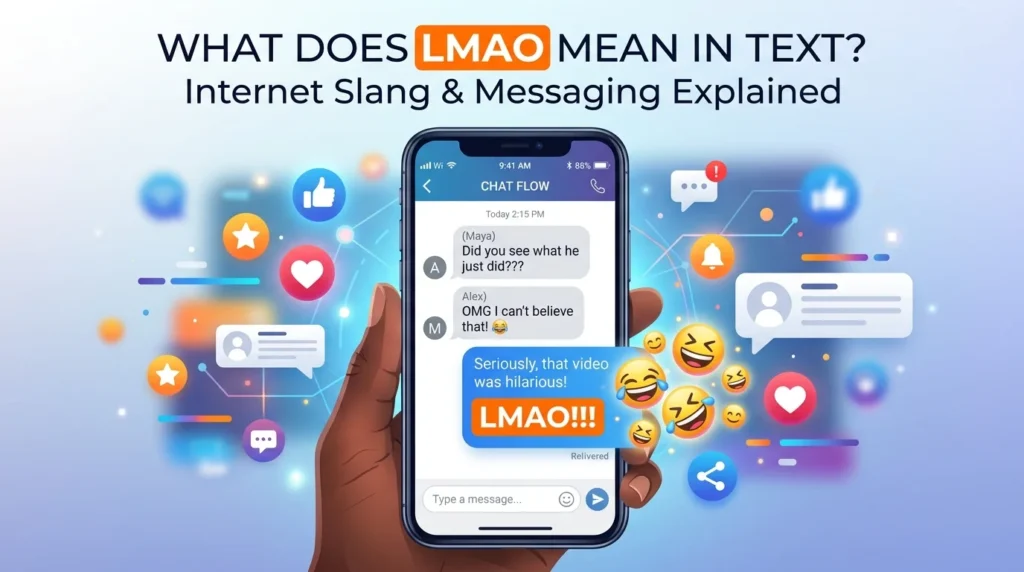 LMAO Meaning in Text