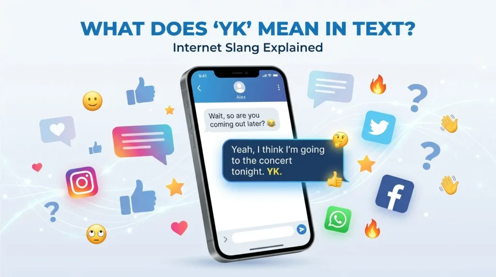 YK Meaning in Text