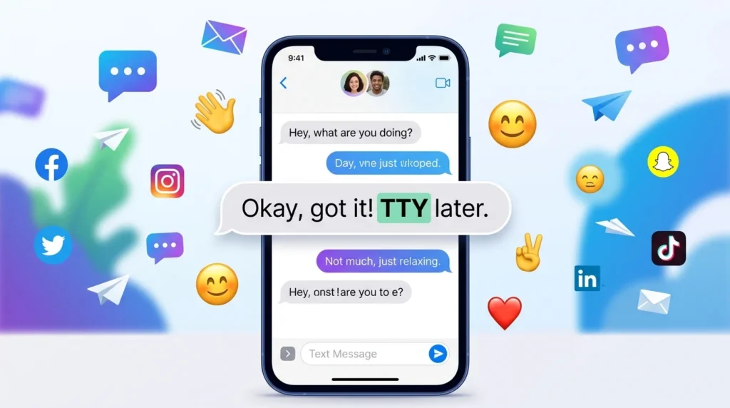 TTY Meaning in Text