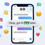 TTY Meaning in Text