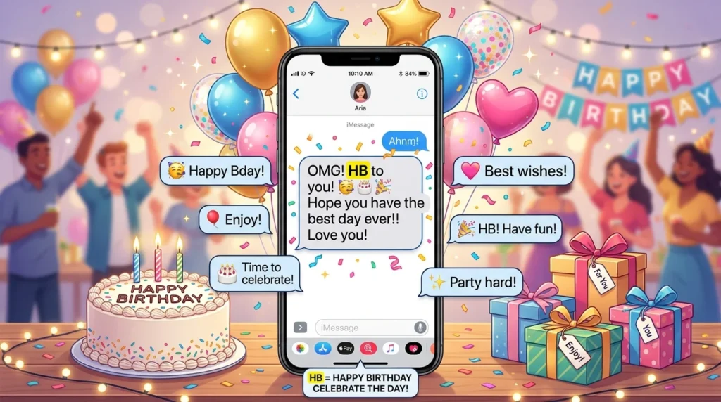 HB Meaning in Text