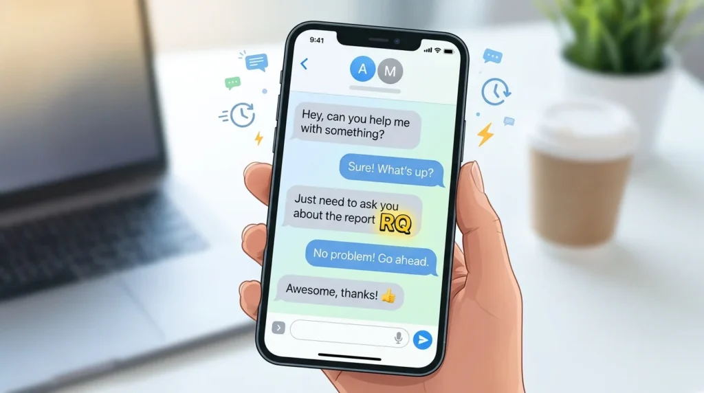 RQ Meaning in Text