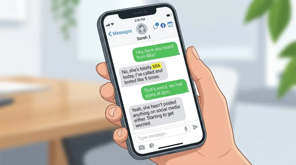 MIA Meaning in Text