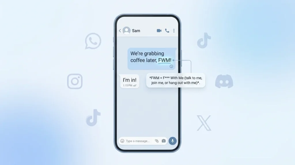 FWM Meaning in Text