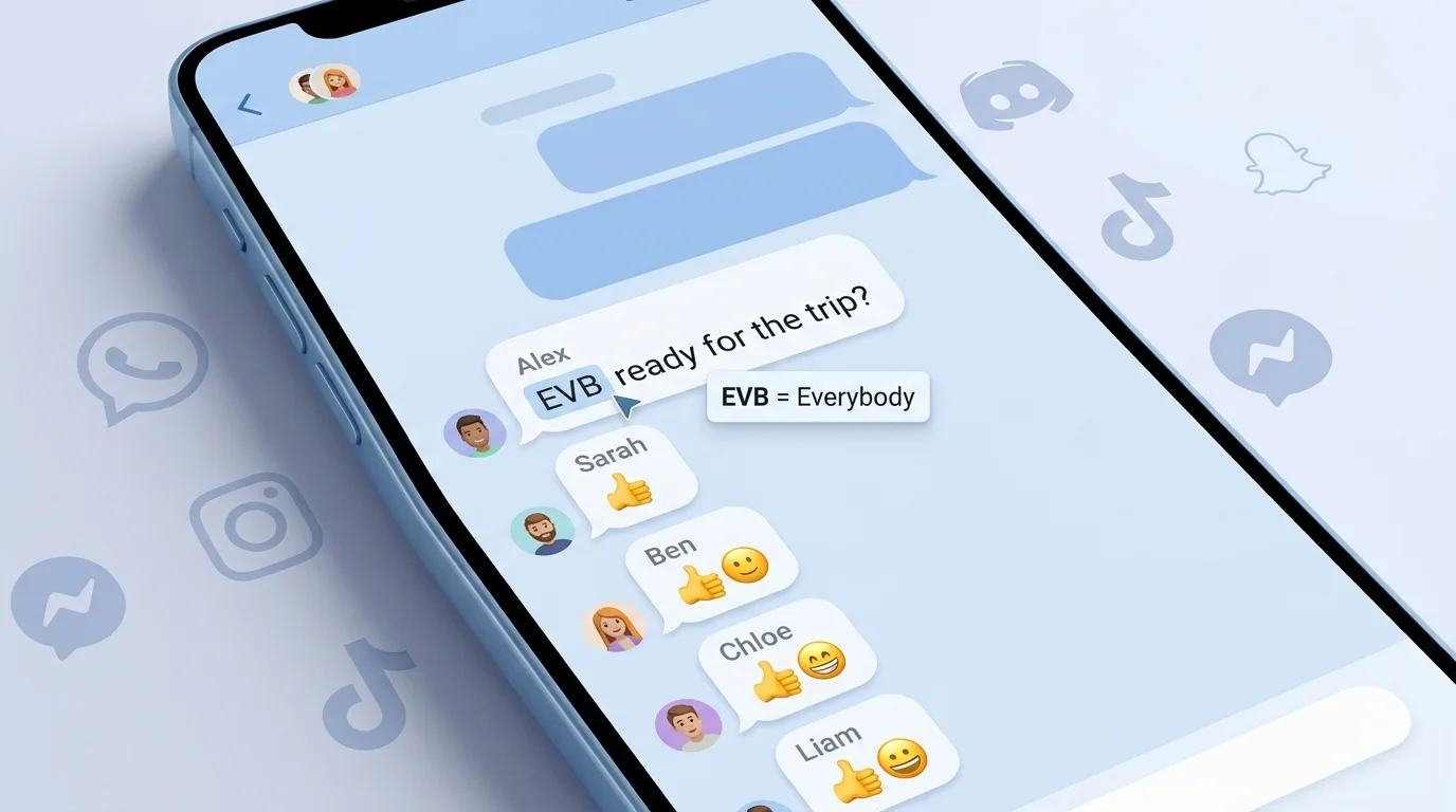 EVB Meaning in Text: