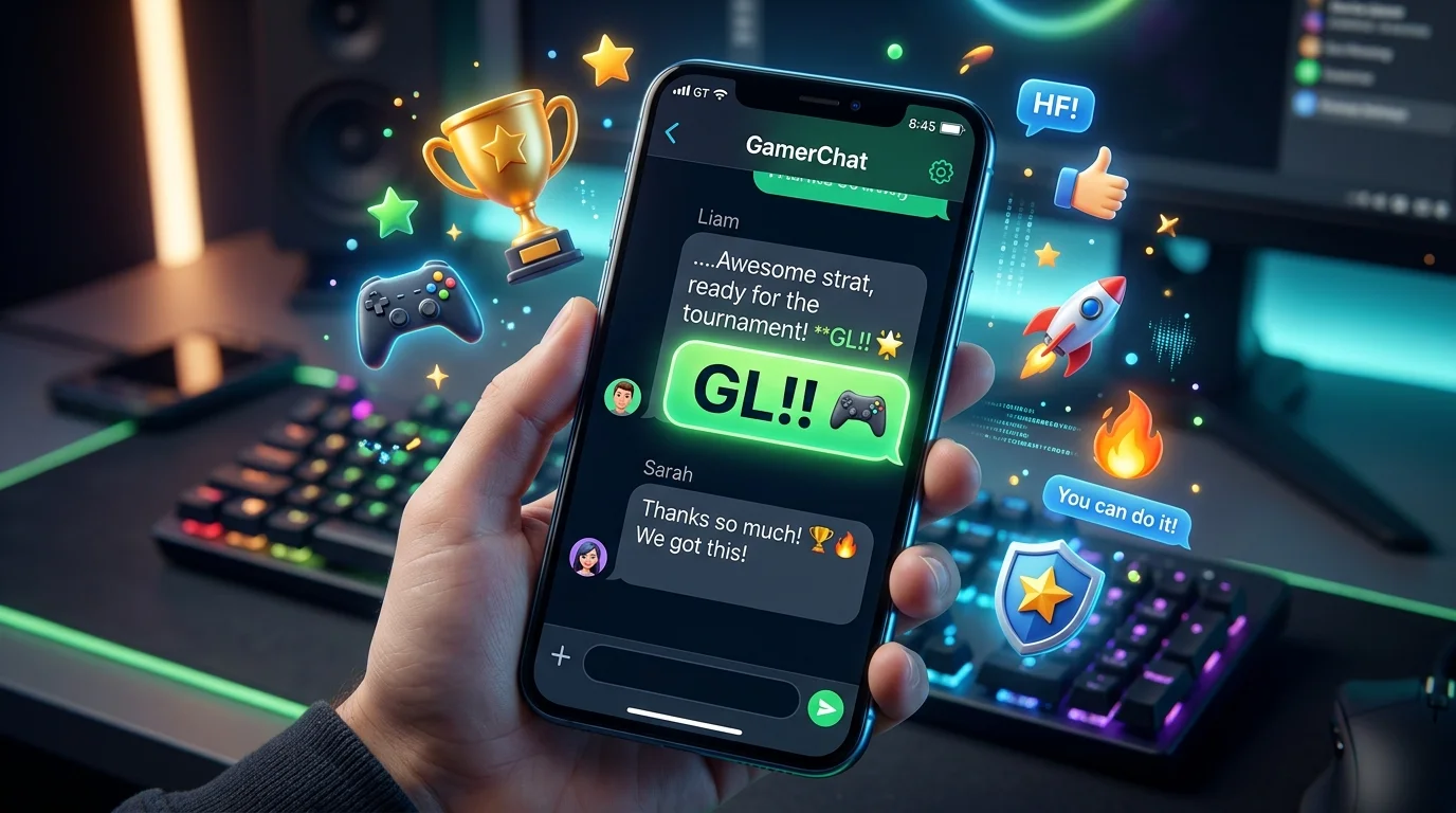 GL Meaning in Text