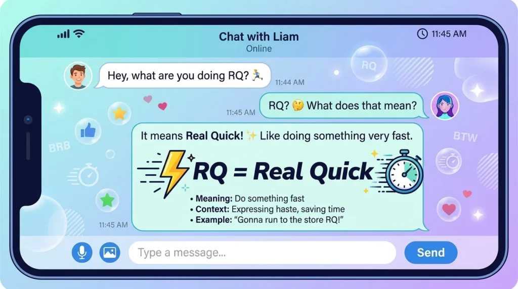 What Does RQ Mean in Text?