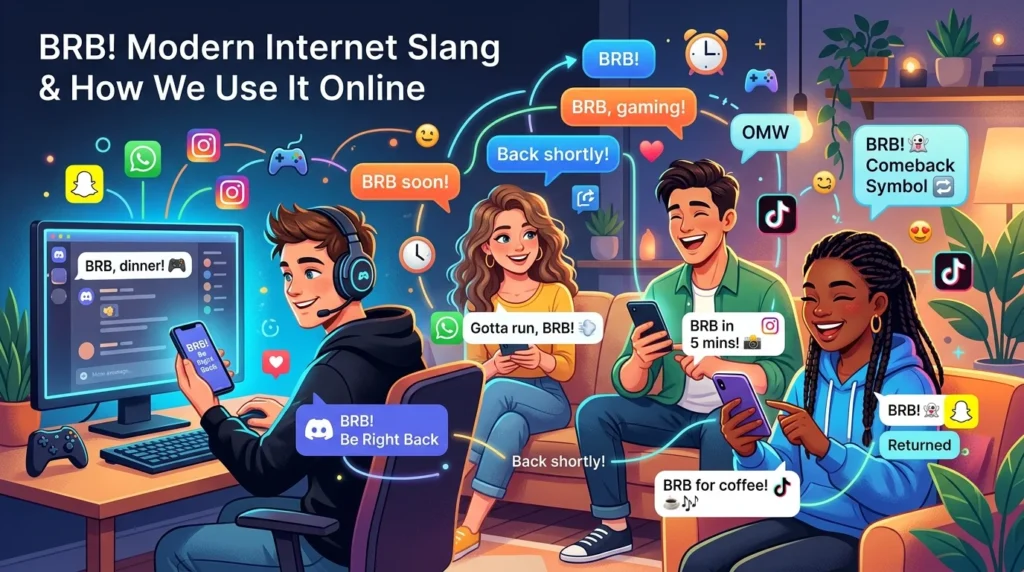 BRB Meaning on Social Media Platforms