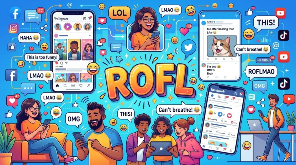 ROFL Meaning on Social Media Platforms