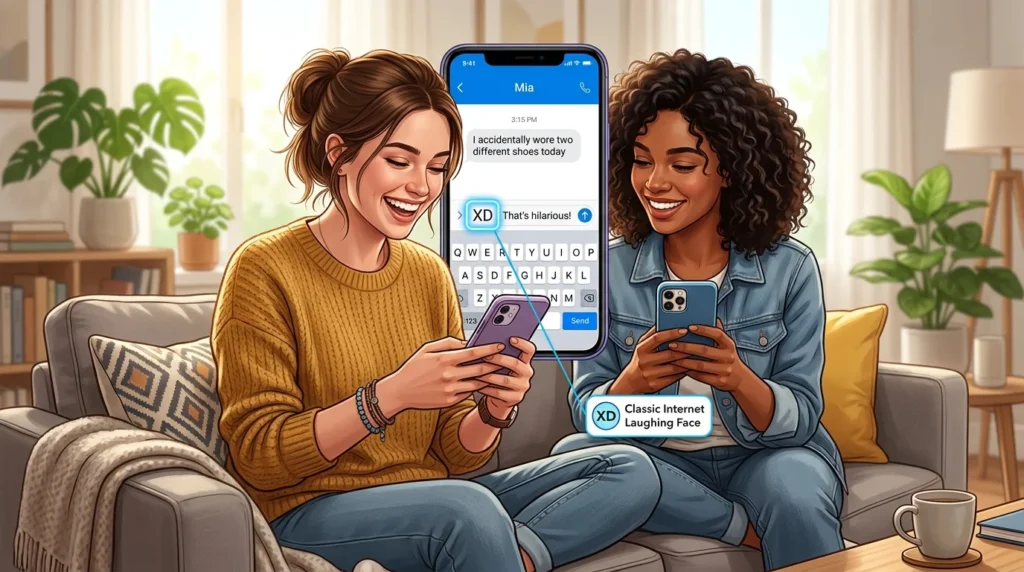 What Does XD Mean in Text?