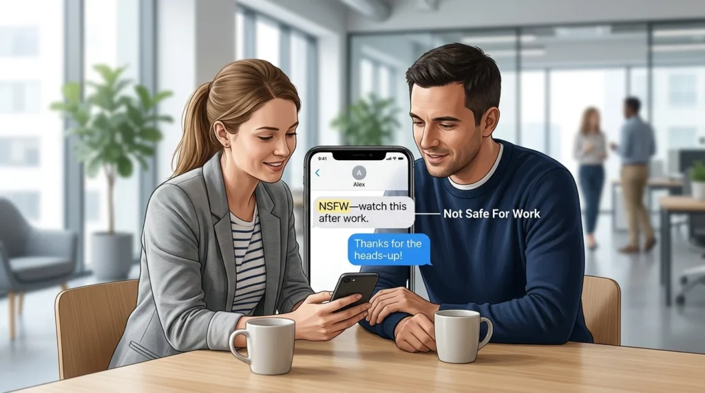What Does NSFW Mean in Text?