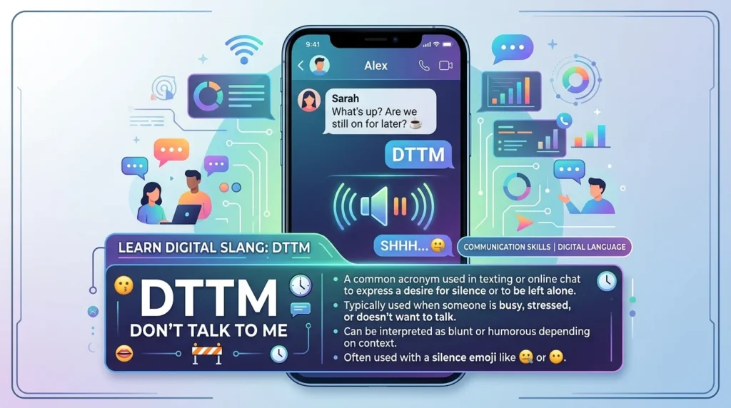 What Does DTTM Mean in Text?