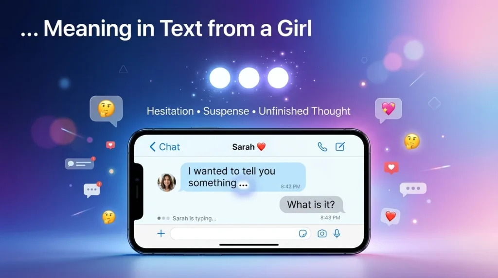 … Meaning in Text from a Girl