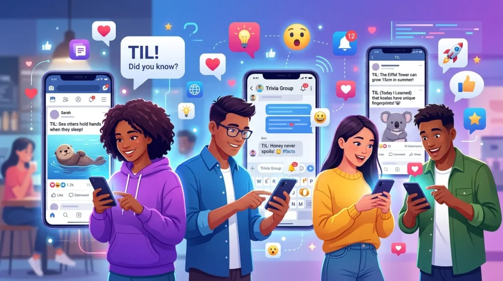 TIL Meaning on Social Media Platforms