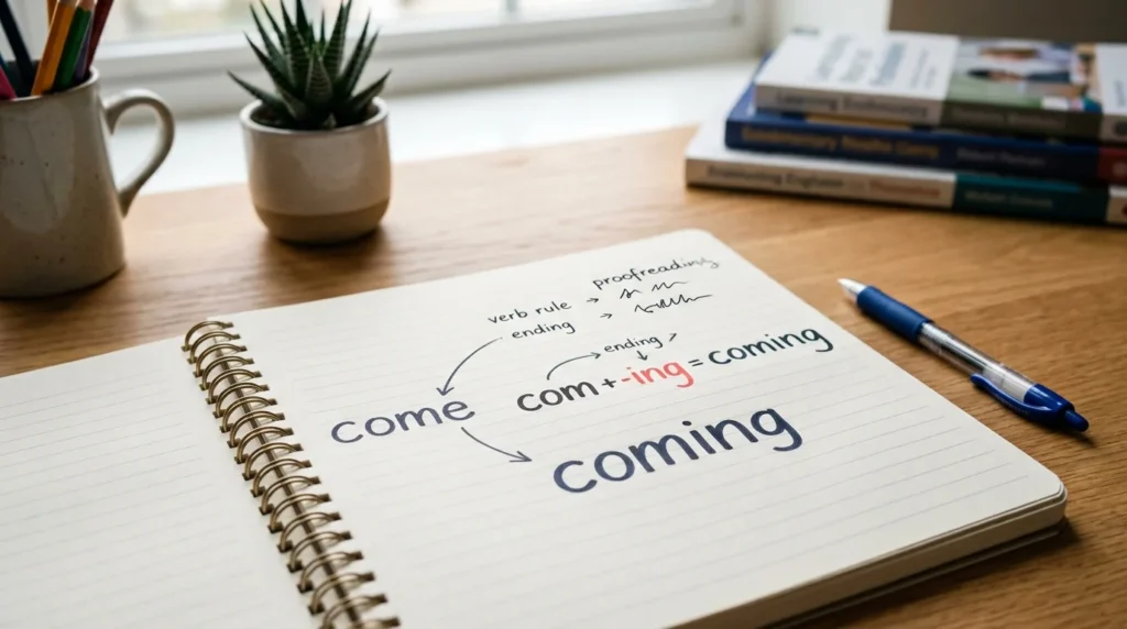 Comming vs Coming