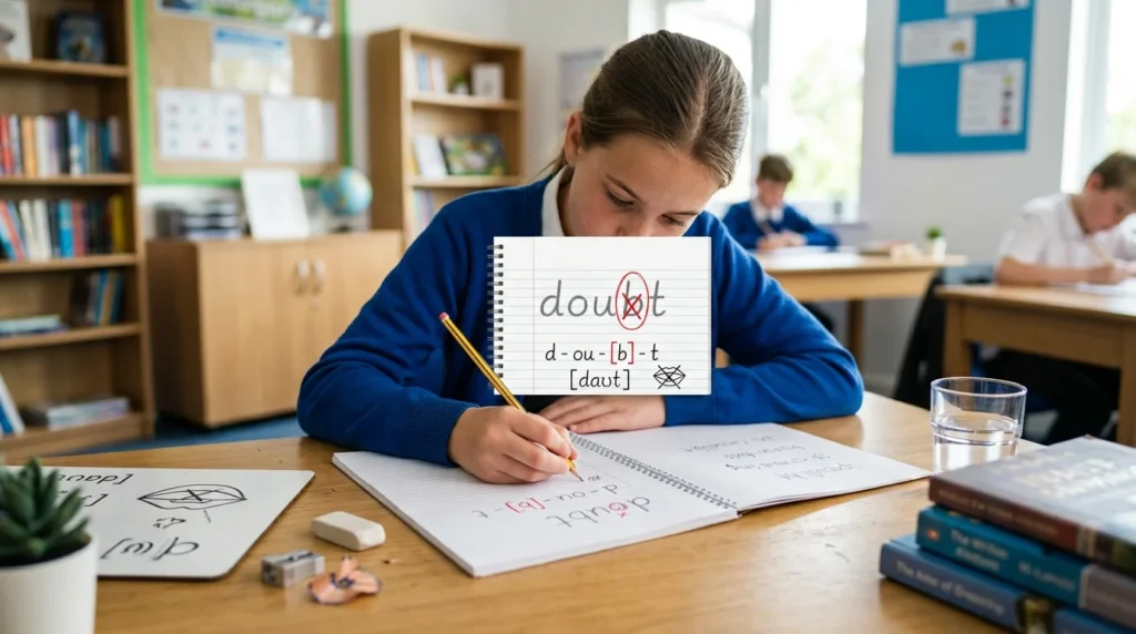 Dought vs Doubt: Incorrect and Correct Examples